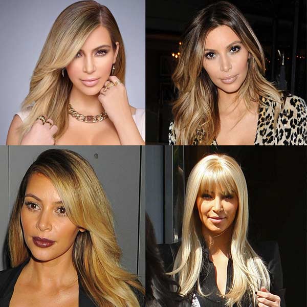 Kim Kardashian Blonde Hair 2023