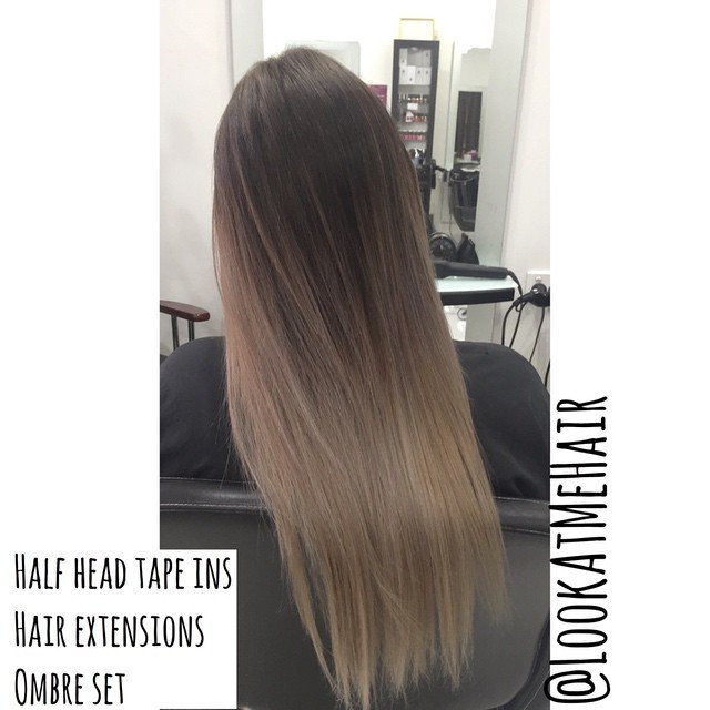 Dark Brown Blonde Ombre Hair Hair Colar And Cut Style