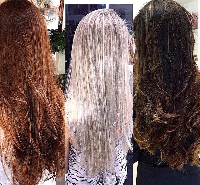 Comparison Caramel Platinum Blonde Brown Hair Colar And Cut Style