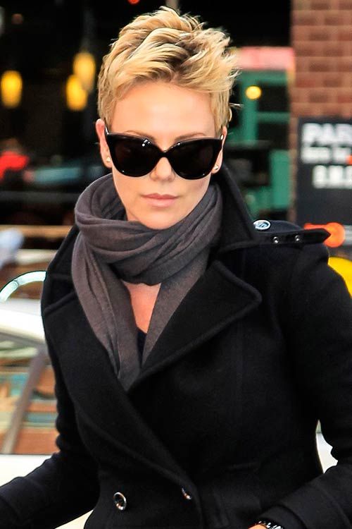 Charlize Theron Hair Color