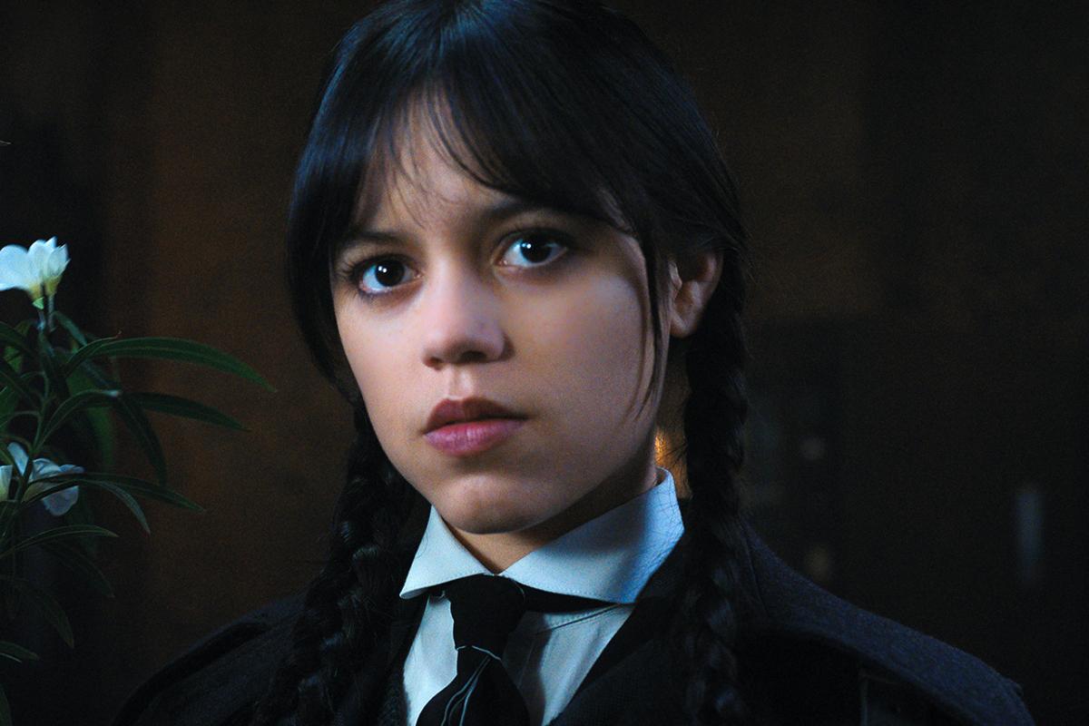 Is Wednesday Addams blinking on the Netflix show?

+2023