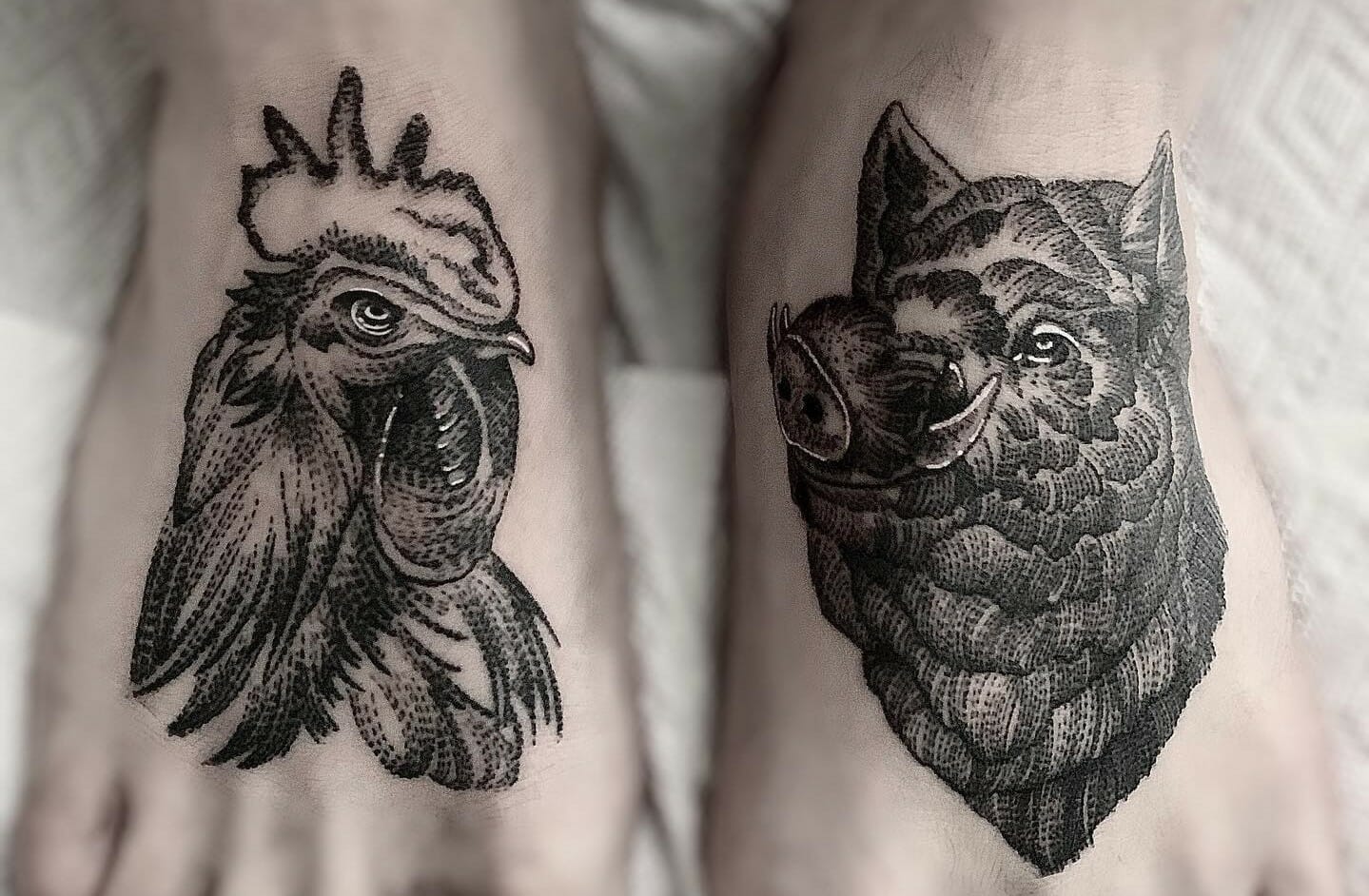 10 Best Pig and Rooster Tattoo Ideas That Will Blow Your Mind!

+2023