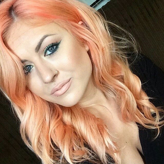 2023 Peach Hair Color