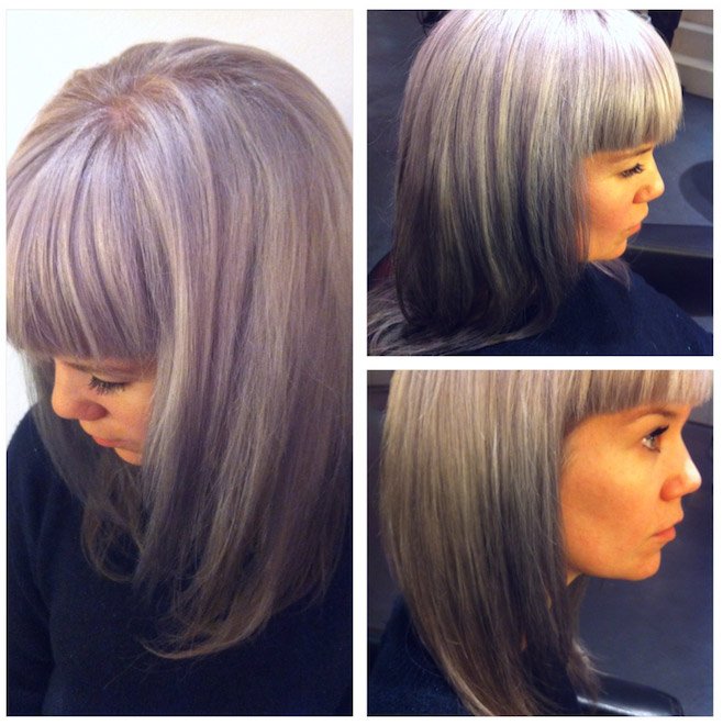 Instamatic By Color Touch Smokey Amethyst - Hair Colar And Cut Style.