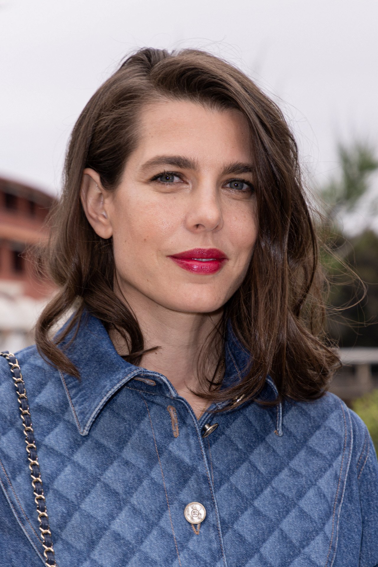 Carlota Casiragui at the Chanel show last May.