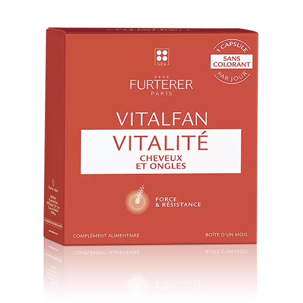 René Furterer Vitalfan Vitality Hair and Nails Without Dyes 3x30caps