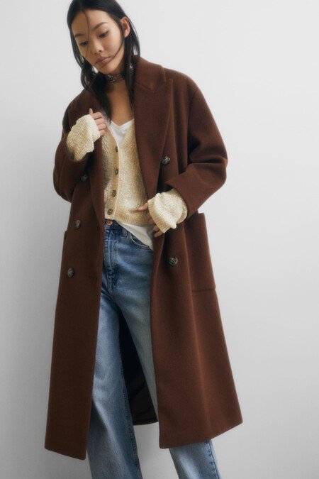 Brown Oversize Coat 02
