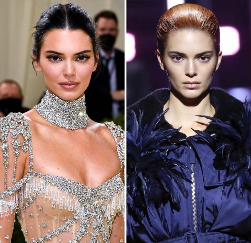 Redhead Alert Kendall Jenner Debuts Wild Transformation Prada Runway