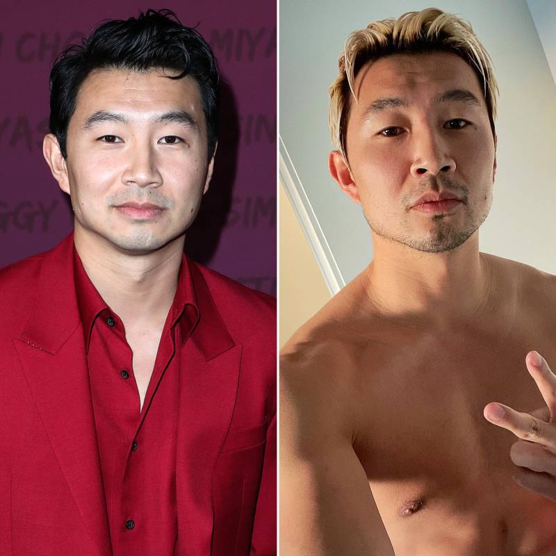 Marvel’s Simu Liu Debuts Blond Hair in Shirtless Selfie: 'Sorry Ma'