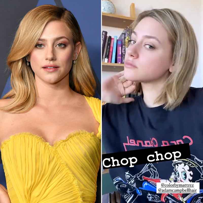 Lili Reinhart Debuts a Super Short New ‘Do: ‘Chop Chop’