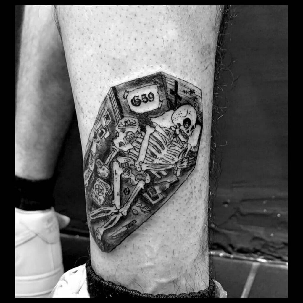 Skelettkorb g59 Tattoos