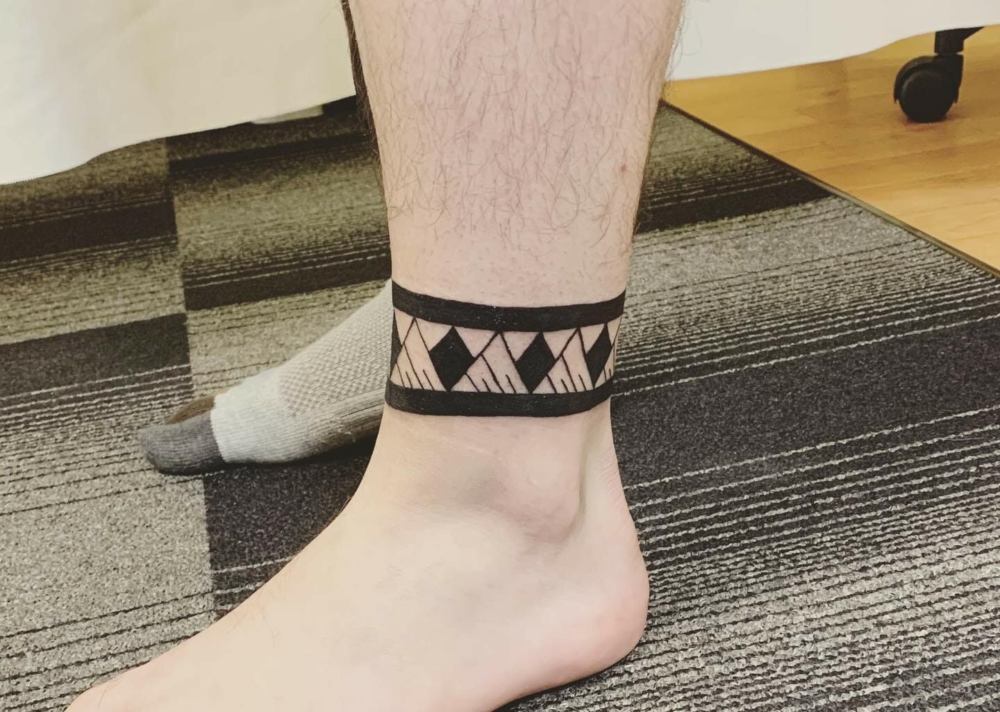 Ankle Tribal Tattoos for Men - wide 1