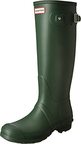 Hunter Wellington Boots, Women's Rain Boots, Green Hunter Grün, 37 EU