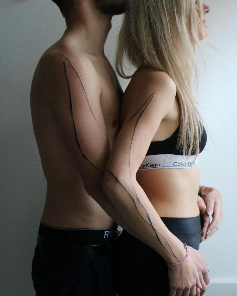 Adorable tattoo concept that can double as body art