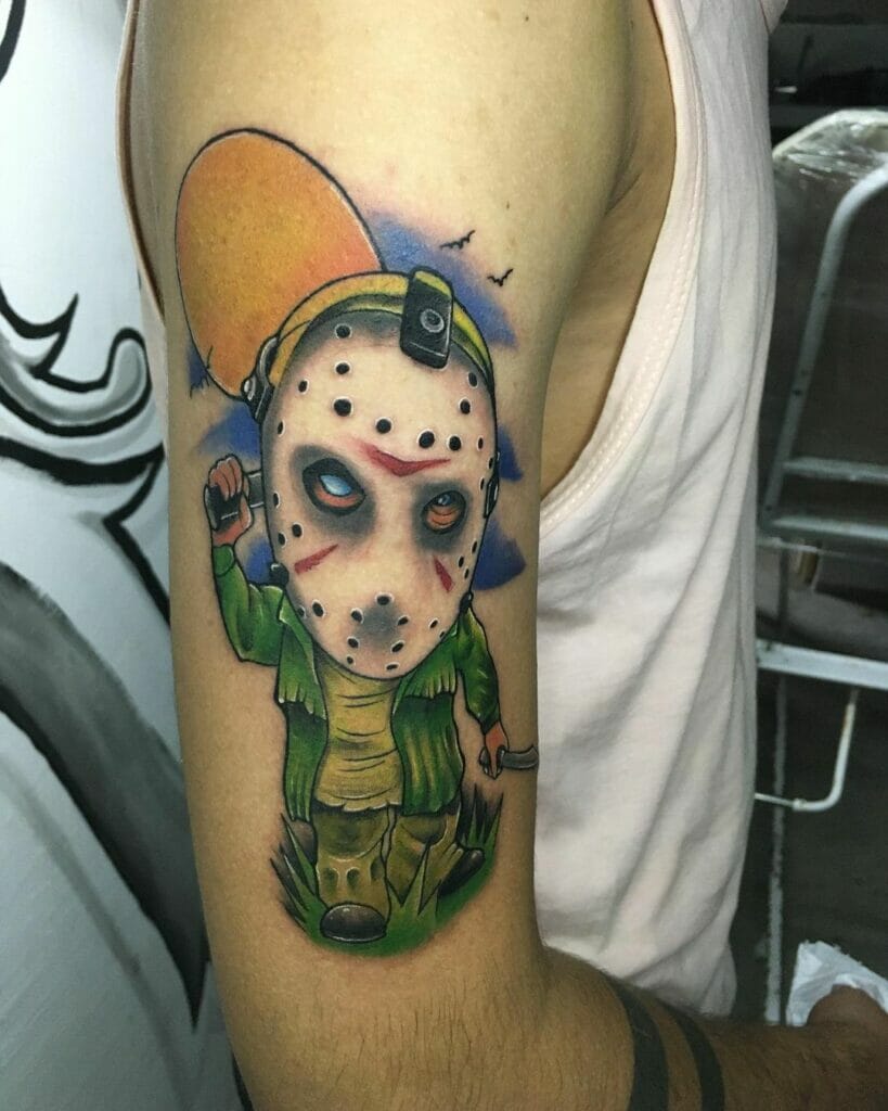 Animated Jason Voorhees Tattoo