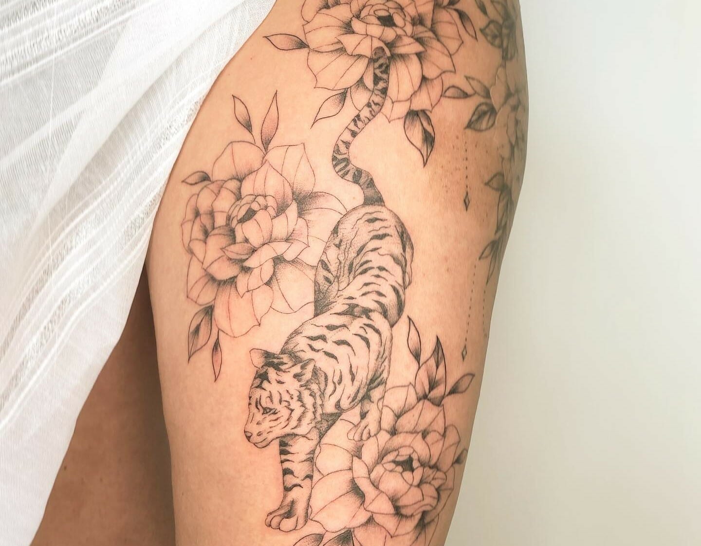 101 Best Tiger Thigh Tattoo Ideas That Will Blow Your Mind!

+2023