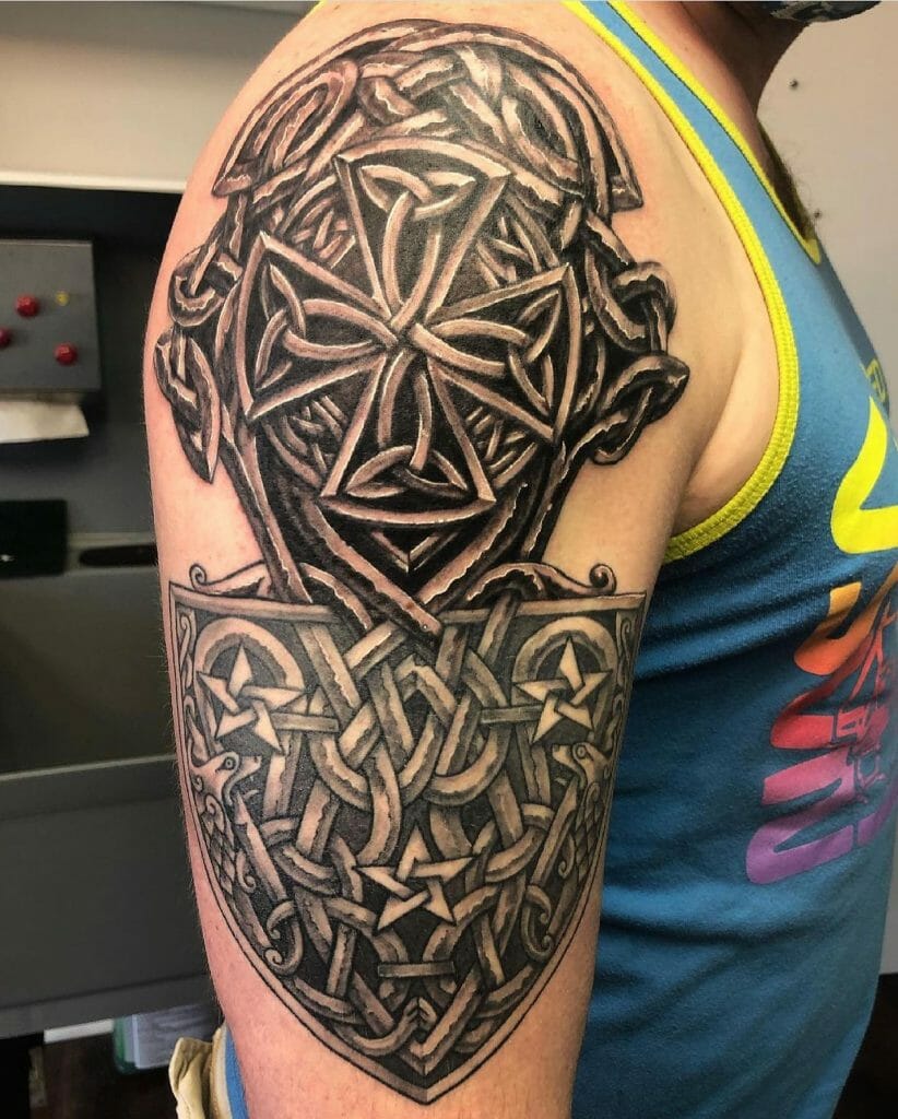 Celtic sleeve tattoo