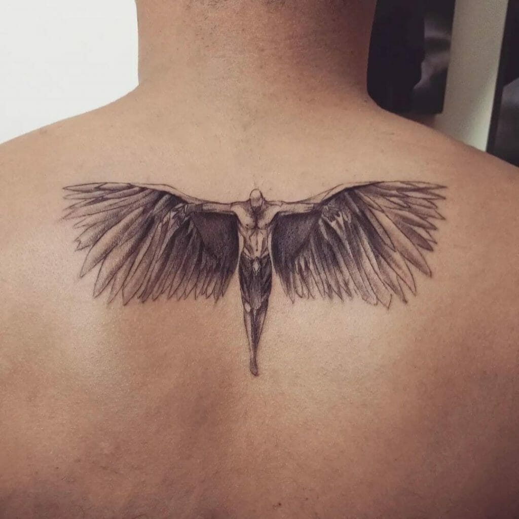 Coverup Wings Tattoo-Design