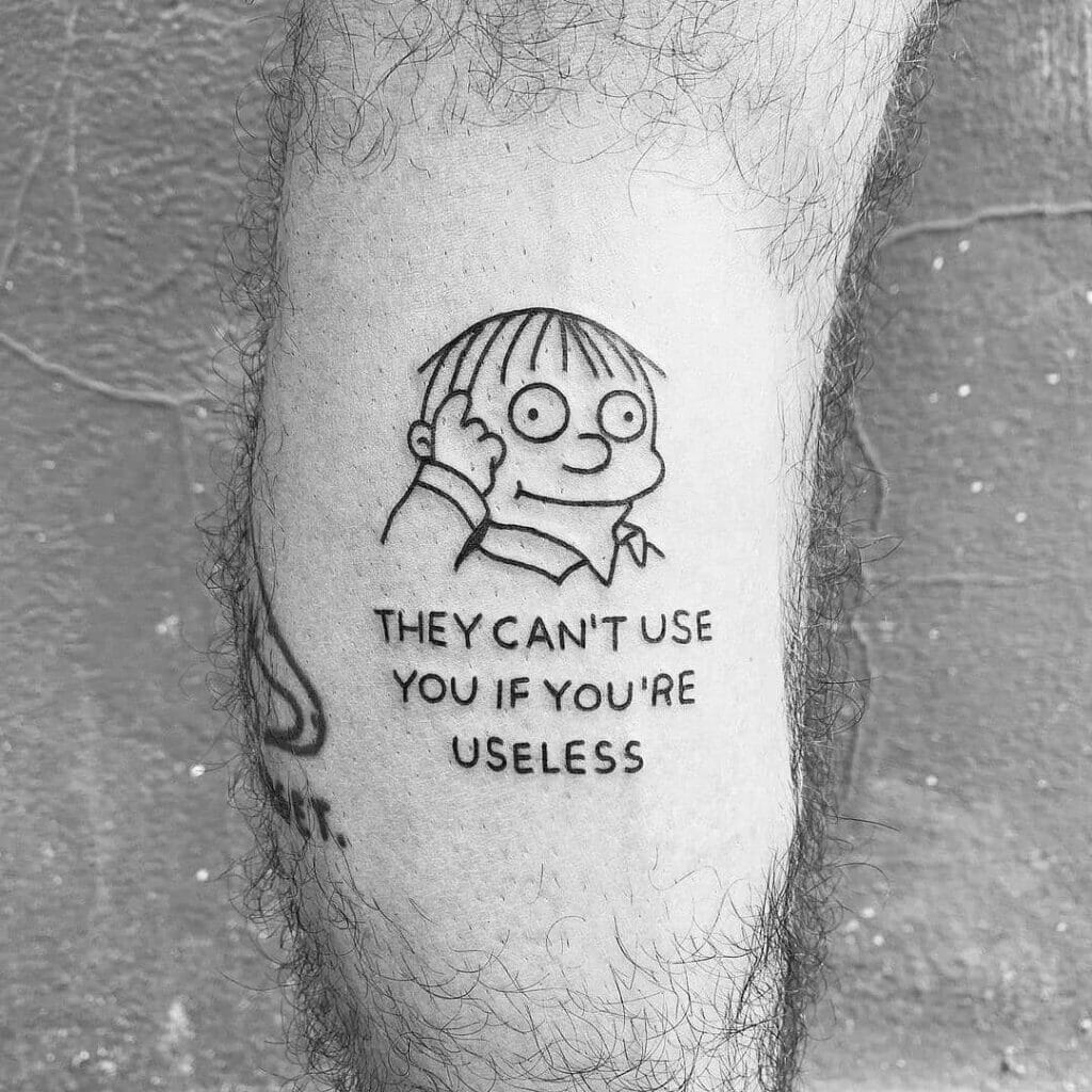 Funny tattoo