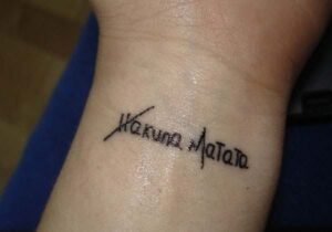 Hakuna Matata tattoo