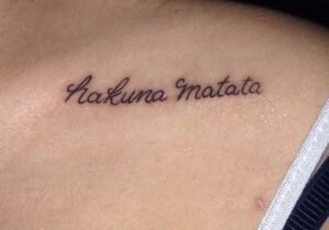 Hakuna Matata tattoo