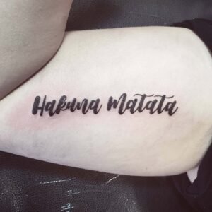 Hakuna Matata tattoo