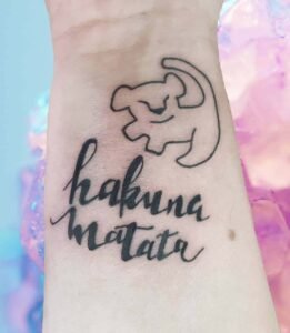 Hakuna Matata tattoo