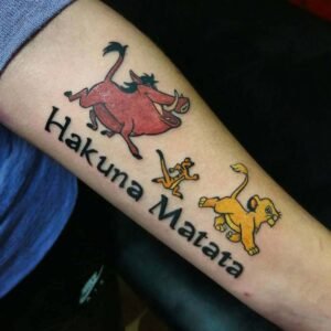 Hakuna Matata tattoo