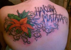 Hakuna Matata tattoo