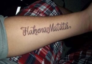 Hakuna Matata tattoo