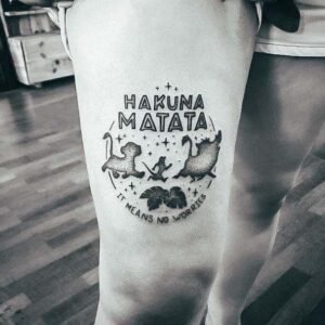 Hakuna Matata tattoo