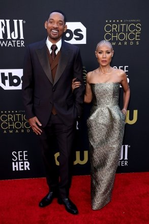 Will Smith, Jada Smith27th Critics' Choice Awards Arrivals, Los Angeles, California, U.S. - March 13, 2022