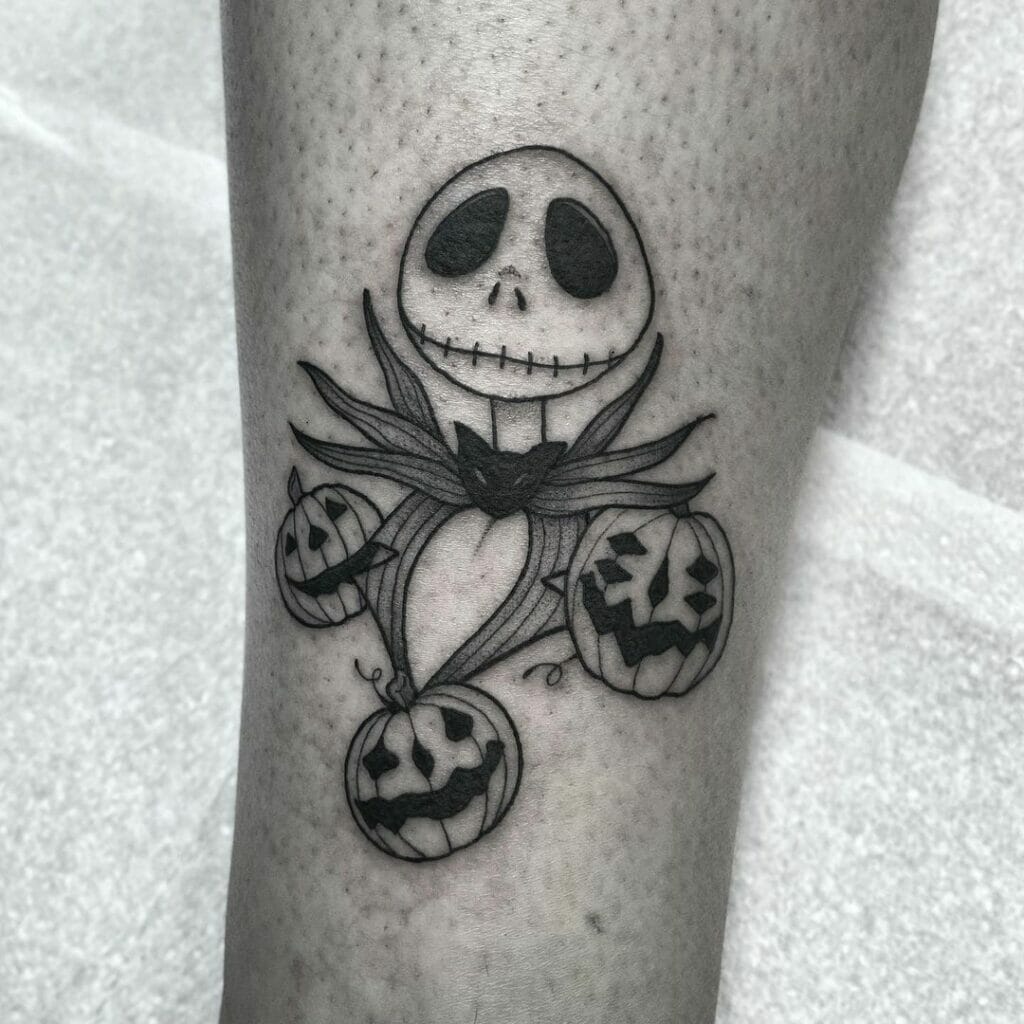 Jack Skellington tattoo