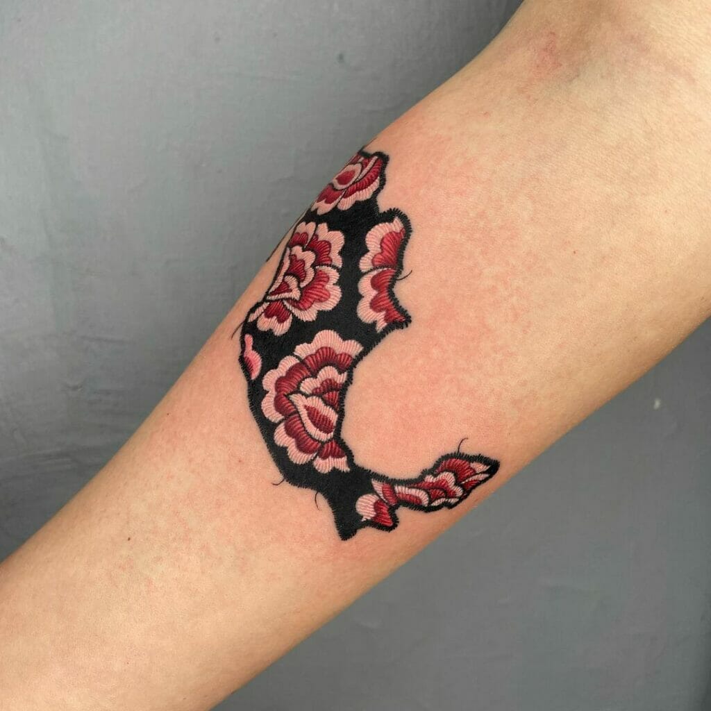 Mexican handmade tattoo