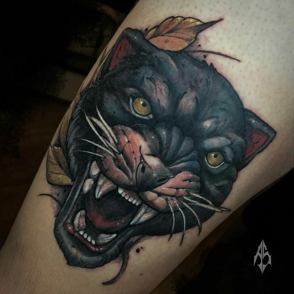 Mexican panther tattoo