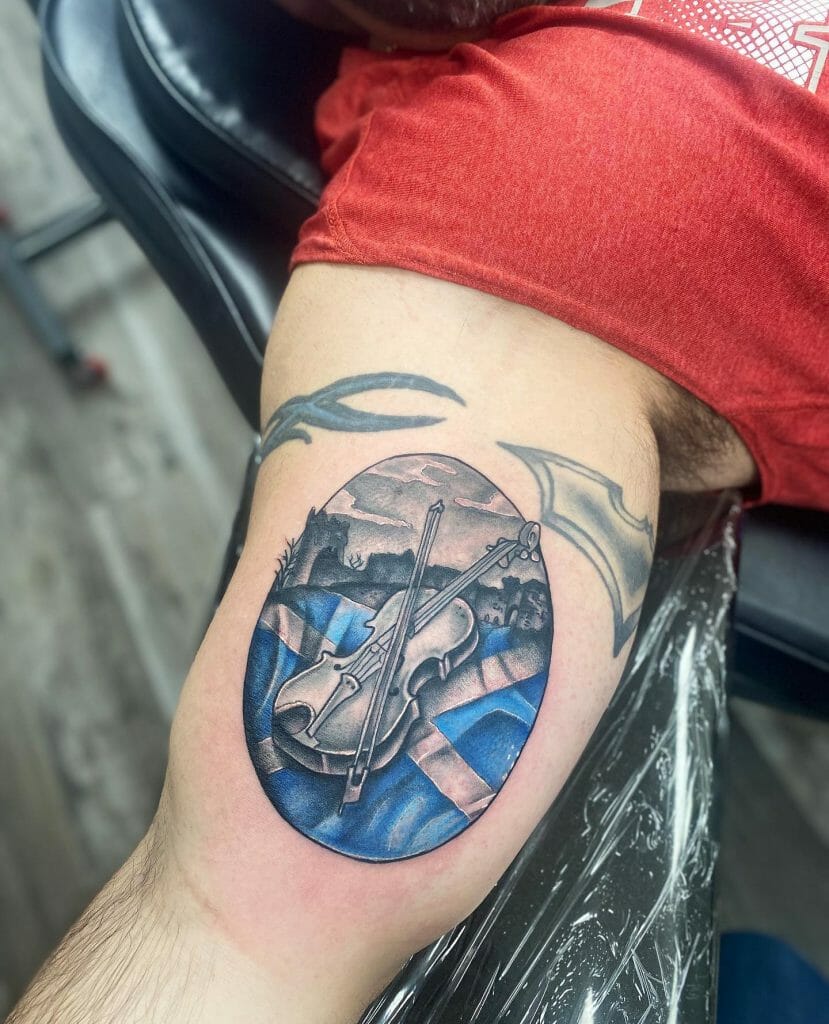 Scottish symbol tattoo