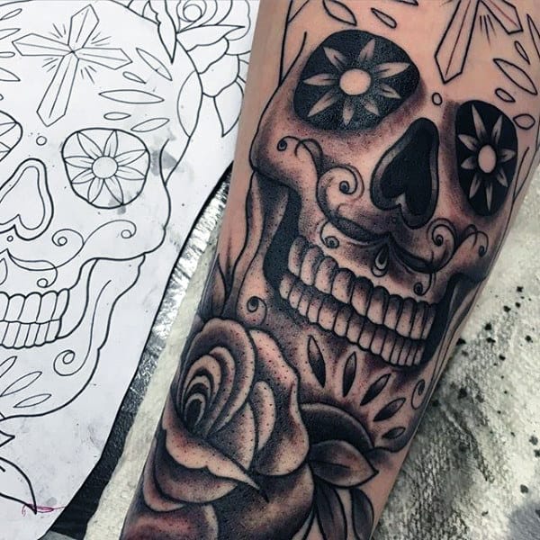 Sugar Skull Tattoo