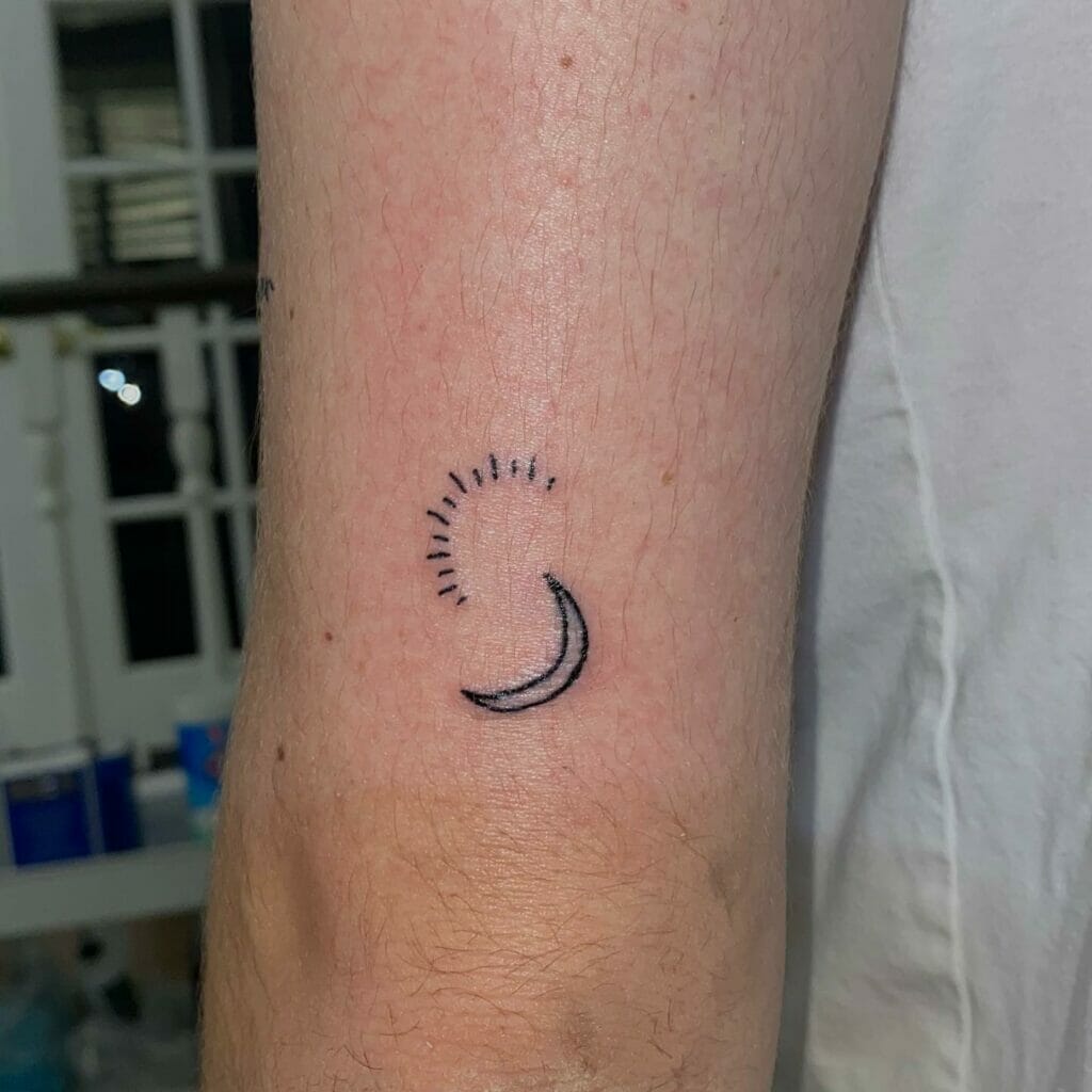 Sun and Moon Tattoo Designs