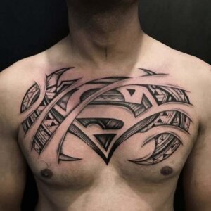 Superman tattoo