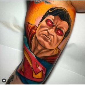 Superman tattoo