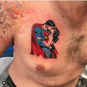 Superman tattoo