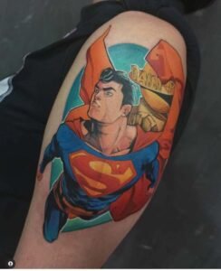 Superman tattoo