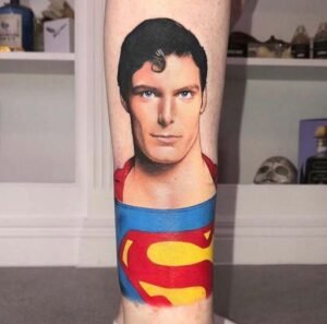 Superman tattoo