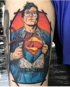 Superman tattoo