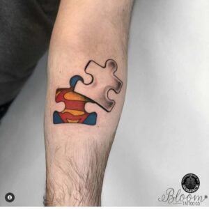 Superman tattoo