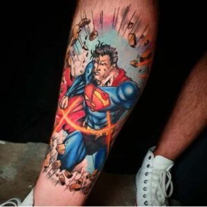 Superman tattoo