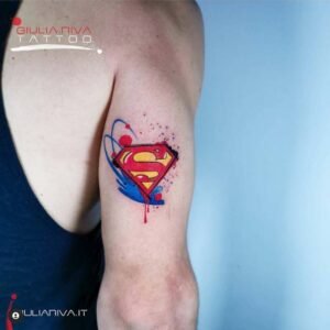 Superman tattoo