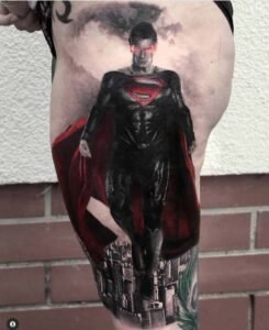 Superman tattoo