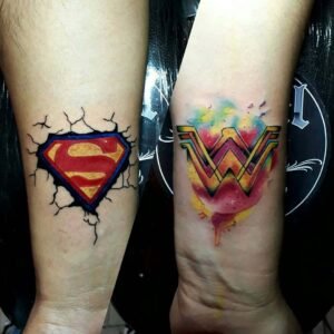 Superman tattoo