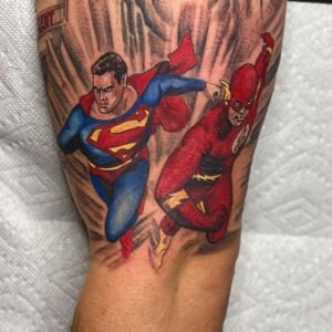 Superman tattoo